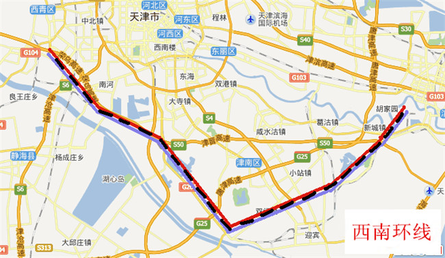 天津铁路西南环线